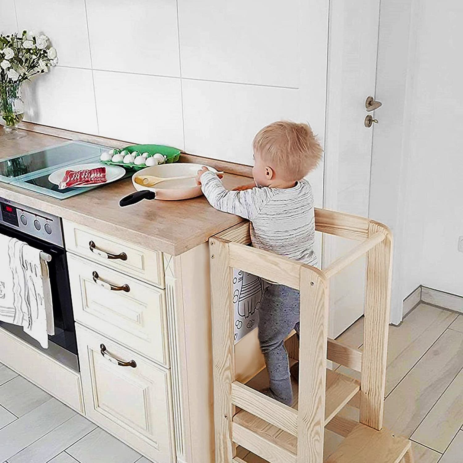 Lernturm Kinder Der Premium Lernturm Monti Von Das Bewegte Kind Im Test