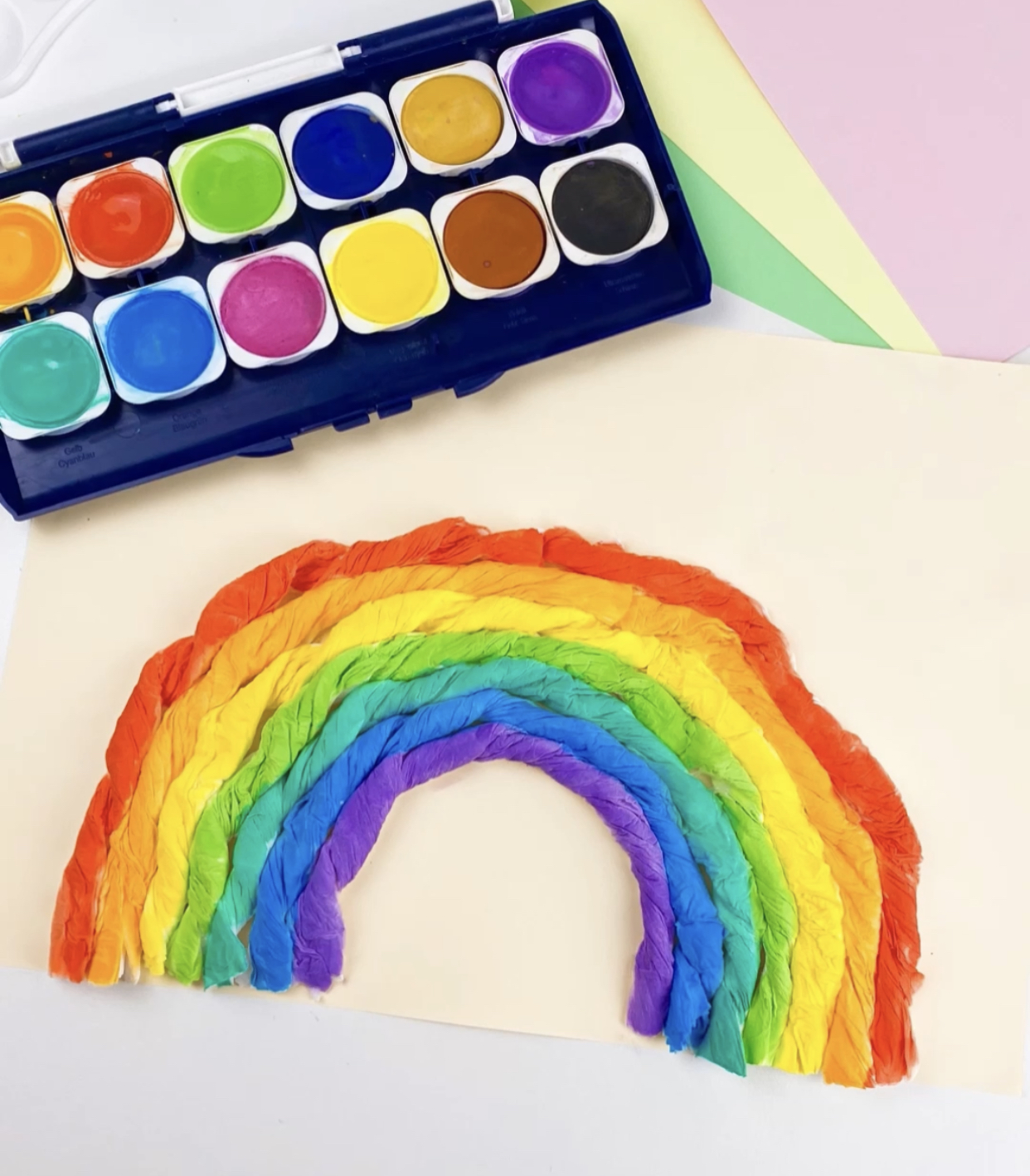 Regenbogen Malen Vorlage Ausmalbilder Kinder Regenbogen – Kinder Ausmalbilder