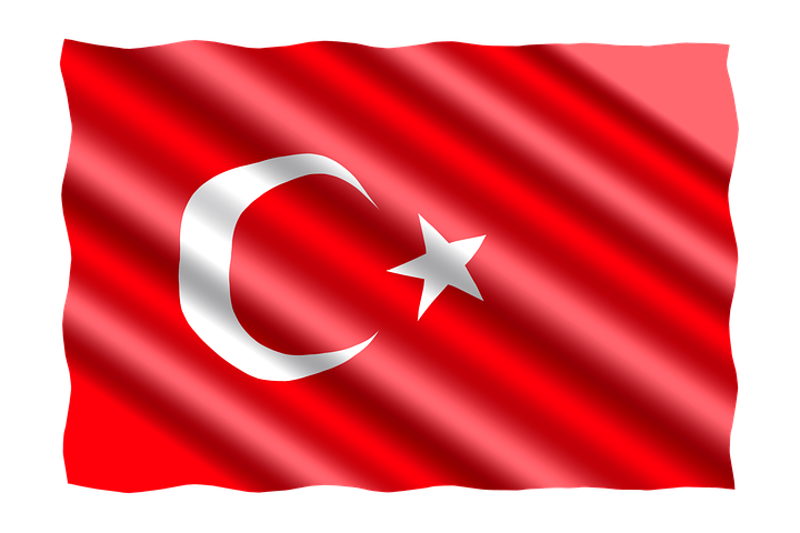 Flagge Türkei Ausmalen Flag Pole Clipart Transparent Background, Turkey Flag And Pole